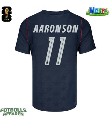 Förenta stater Brenden Aaronson #11 Bortatröja VM 2026 Kortärmad
